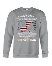 I AM A US VETERAN Crewneck Sweatshirt thumbnail