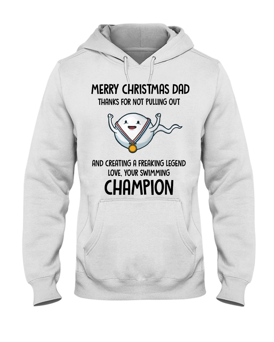 Limited version - Merry Christmas Dad Hooded Sweatshirt