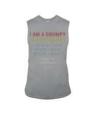 I AM A GRUMPY STEPDAD Sleeveless Tee tile