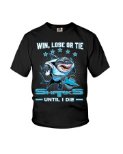 Win, Lose Or Tie - Sharks Until I Die - Mitru Youth T-Shirt tile