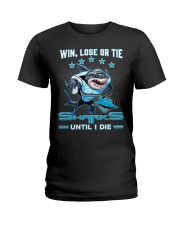 Win, Lose Or Tie - Sharks Until I Die - Mitru Ladies T-Shirt tile