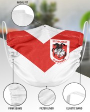 Dragons - NVC97 2 Layer Face Mask - Single aos-face-mask-2-layers-lifestyle-front-51