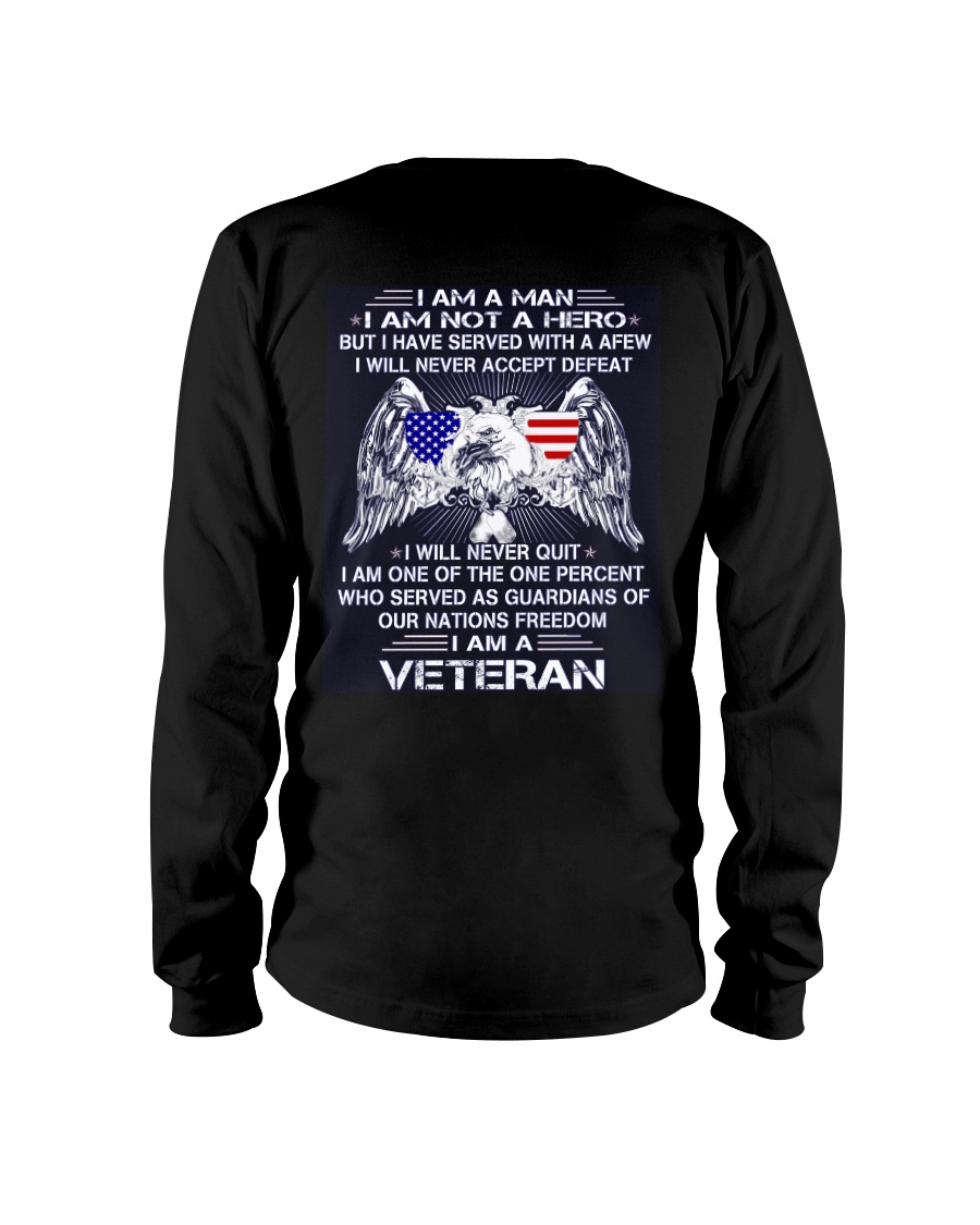I AM A VETERAN Long Sleeve Tee