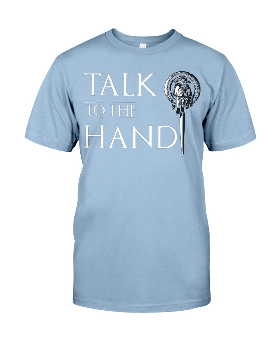 TALK TO THE HAND Premium Fit Mens Tee