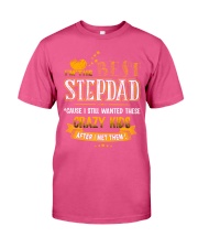 I AM THE BEST STEPDAD Premium Fit Mens Tee tile