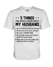 5 THING - DTS V-Neck T-Shirt thumbnail