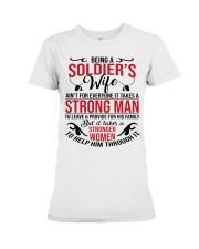 SOLDIER'S WIFE Premium Fit Ladies Tee thumbnail