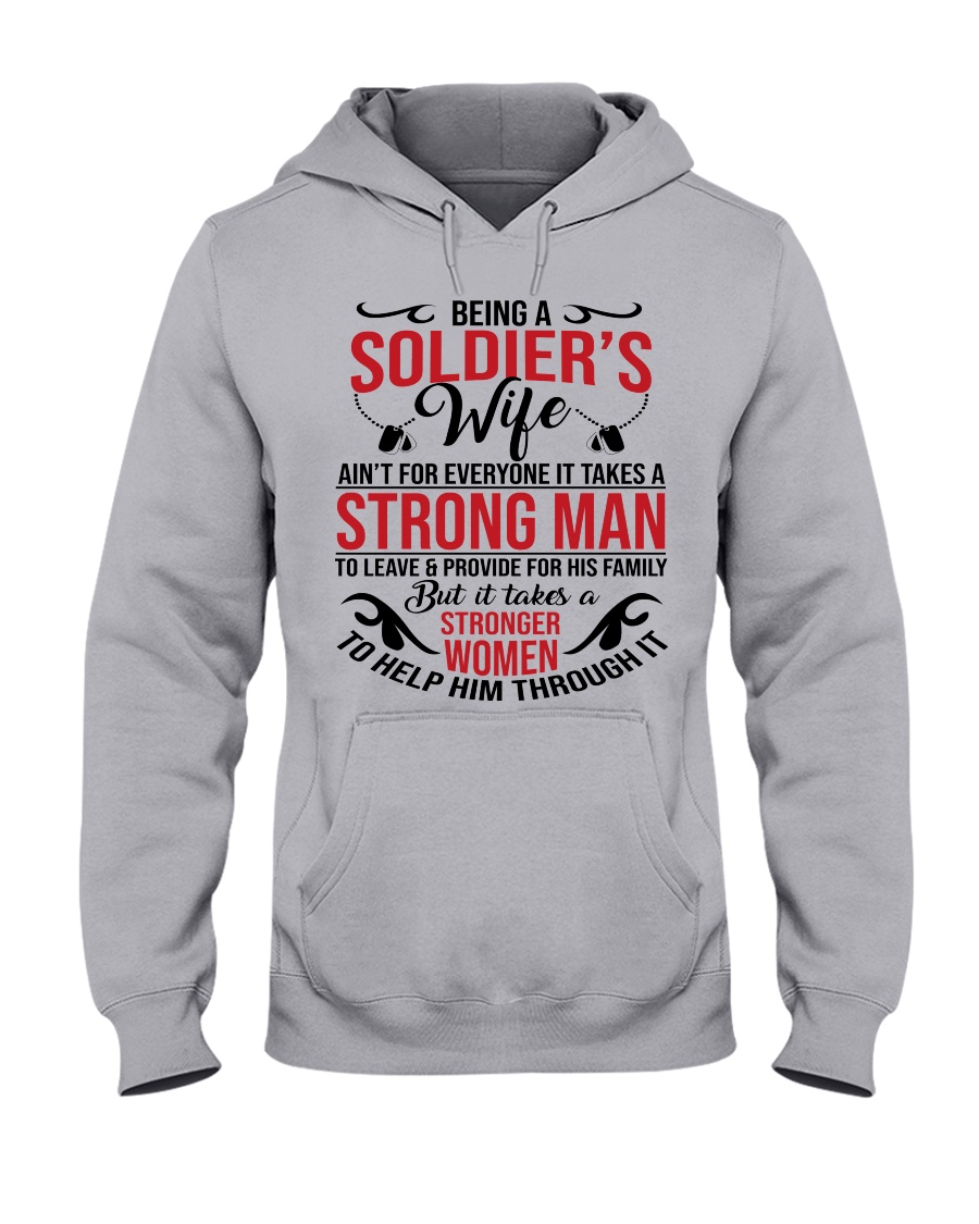 SOLDIER'S WIFE Hooded Sweatshirt