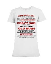 SPOILED DAUGHTER 1 Premium Fit Ladies Tee thumbnail