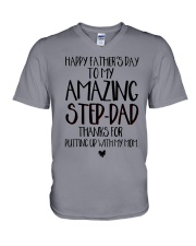 STEP DAD - FATHER DAY V-Neck T-Shirt thumbnail