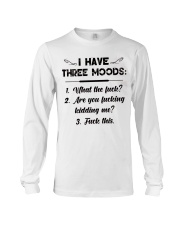 I HAVE THREE MOODS Long Sleeve Tee thumbnail