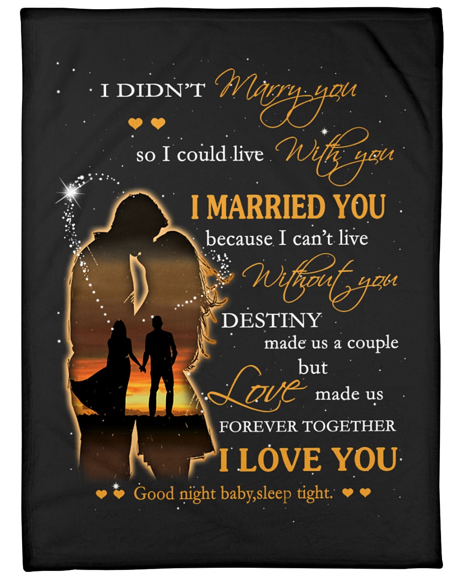 Blanket - You are my Destiny - PCC Large Fleece Blanket - 60" x 80"