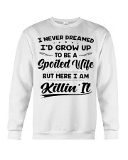 IM A SPOILED WIFE THACH Crewneck Sweatshirt thumbnail