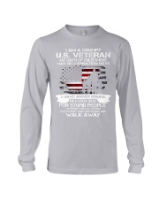 I AM A GRUMPY US VETERAN Long Sleeve Tee thumbnail