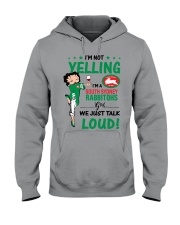 I’m Not Yelling I’m A South Sydney Rabbitohs Girl We Just Talk Loud shirt I’m Not Yelling I’m A South Sydney Rabbitohs Girl - Mitru Hooded Sweatshirt tile