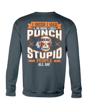 PUNCH STUPID PEOPLE - FULY Crewneck Sweatshirt thumbnail