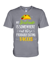 TACOS V-Neck T-Shirt thumbnail