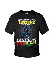 I Hate Being This Awesome But I'm A Panthers Fan - Boom Youth T-Shirt tile