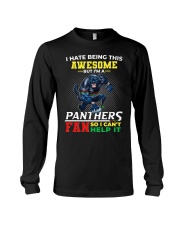 I Hate Being This Awesome But I'm A Panthers Fan - Boom Long Sleeve Tee tile
