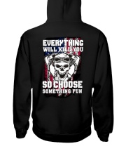Biker Skull - T2k Hooded Sweatshirt tile