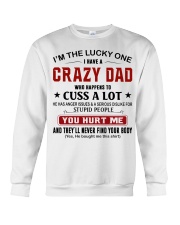 CRAZY DAD - T Crewneck Sweatshirt thumbnail