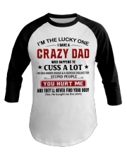 CRAZY DAD - T Baseball Tee thumbnail