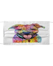 Fabric Mask Pitbull Cloth face mask front