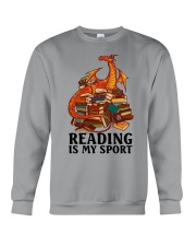 Reading Is My Sport Crewneck Sweatshirt tile