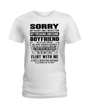 MY FREAKING AWESOME BOYFRIEND - DTS Ladies T-Shirt thumbnail