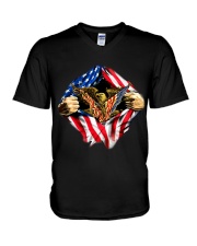 VETERAN-DTS V-Neck T-Shirt tile