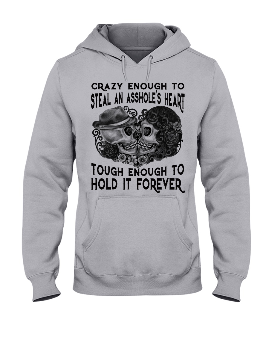 TOUHG ENOUGH TO HOLD IT FOREVER Hooded Sweatshirt