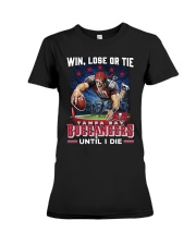 Win, Lose Or Tie - Buccaneers Until I Die - Tad Premium Fit Ladies Tee tile