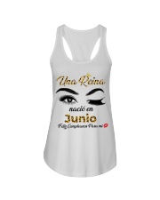 Una Reina Nacio En Junio Feliz Cumpleanos Para Mi Ladies Flowy Tank tile