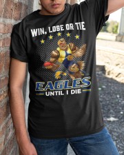 Win, Lose Or Tie - Eagles Until I Die - NVC97 Classic T-Shirt apparel-classic-tshirt-lifestyle-27