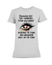 December Girl - H2K Premium Fit Ladies Tee front