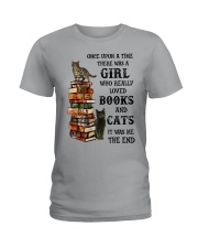 Book And Cats - H2K Ladies T-Shirt tile