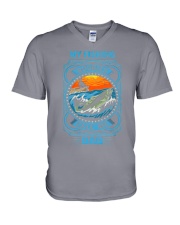 MY FISHING BUDDIES CALL ME DAD - NT168 V-Neck T-Shirt tile