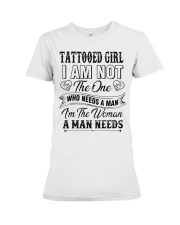 Tattooed girl version Premium Fit Ladies Tee thumbnail