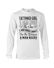 Tattooed girl version Long Sleeve Tee thumbnail