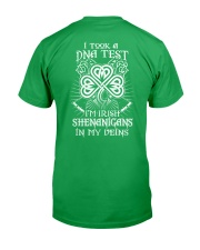 I Took A DNA Test - I'm Irish - NVC97 Classic T-Shirt back