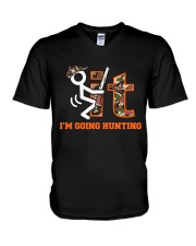 I'M GOING HUNTING - NT168 V-Neck T-Shirt tile