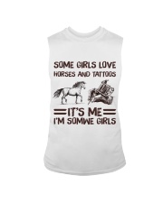 Some Girl Love Horses And Tattoos It's Me I'm Some Girl Sleeveless Tee tile