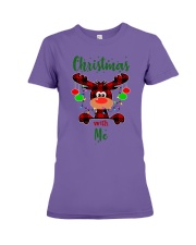 Christmas with me - DP98 Premium Fit Ladies Tee tile