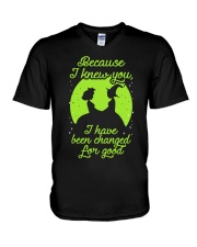 THEATRE THEATER MUSICALS MUSICAL TSHIRT V-Neck T-Shirt thumbnail