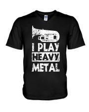 TUBA TSHIRT FOR TUBIST TUBAIST V-Neck T-Shirt thumbnail