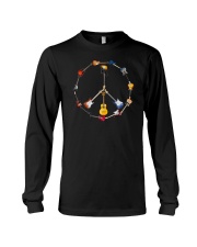 ELECTRIC ACOUSTIC GUITAR TSHIRT FOR GUITARIST Long Sleeve Tee thumbnail