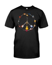 ELECTRIC ACOUSTIC GUITAR TSHIRT FOR GUITARIST Premium Fit Mens Tee thumbnail