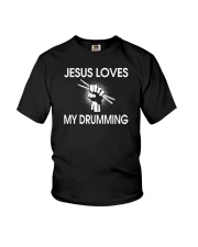 FUNNY DRUM DRUMS TSHIRT FOR DRUMMER Youth T-Shirt tile