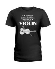 FUNNY DESIGN FOR VIOLIN PLAYERS Ladies T-Shirt thumbnail
