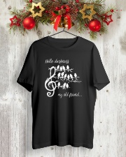 TSHIRT FOR MUSICIAN - MUSIC TEACHER - ORCHESTRA Classic T-Shirt lifestyle-holiday-crewneck-front-2